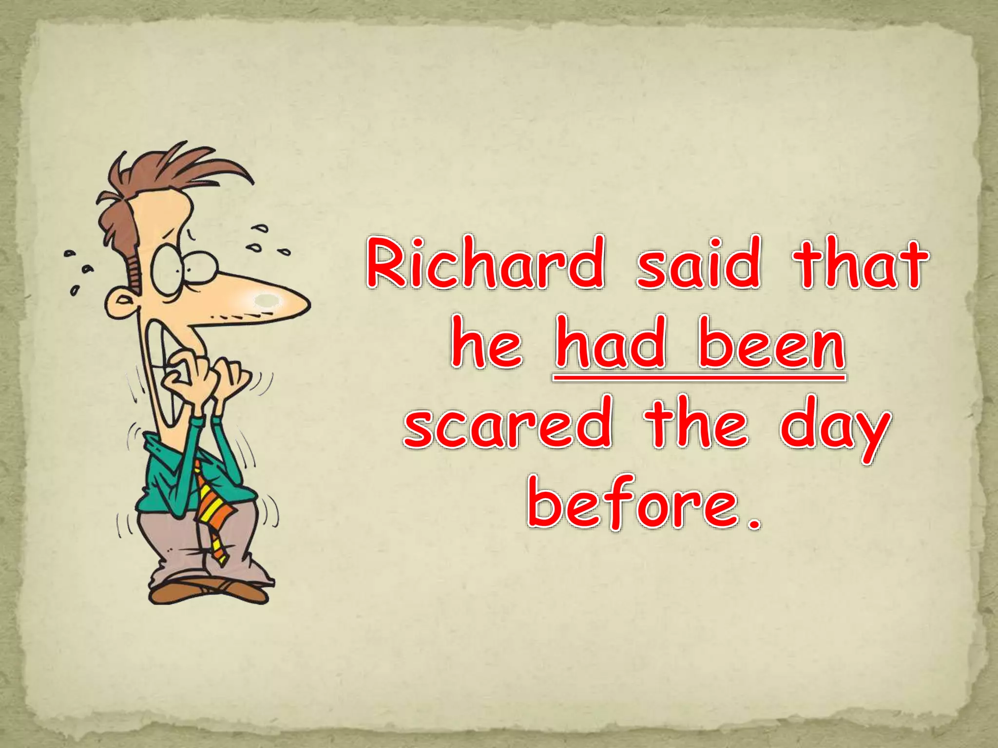 Reported speech conversation and games