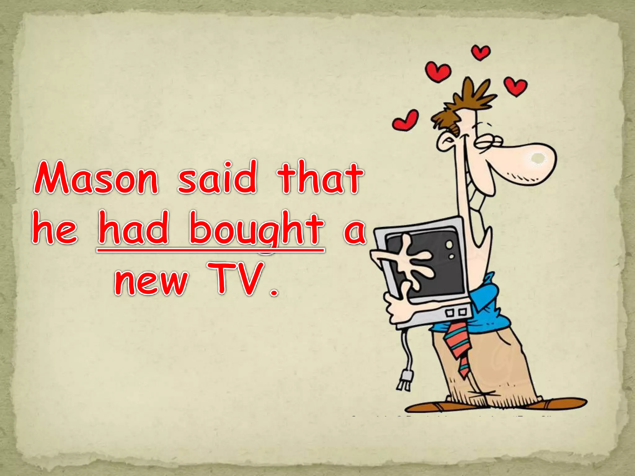 Reported speech conversation and games