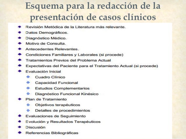 Reporte de caso clínico