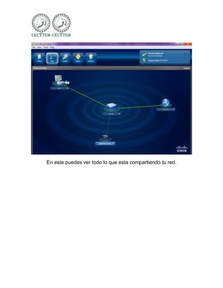 En este puedes ver todo lo que esta compartiendo tu red.
 