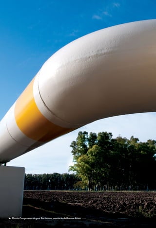 Planta Compresora de gas. Buchanan, provincia de Buenos Aires.
 