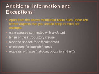 Reported Speech | PPTX