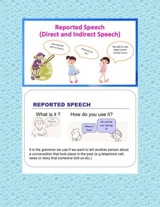 REPORTED SPEECH