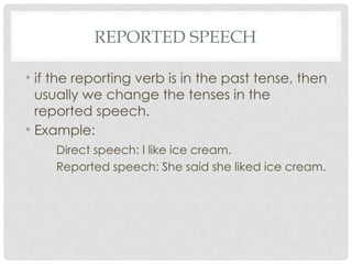 Comprehensive Guide to Reported Speech and Reported Questions in ...