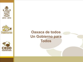 Conclusiones:Podemos decir que la posición geográfica que ocupa el estado de Oaxaca nos coloca en una situación de alta vulnerabilidad ante los fenómenos hidrometeorológicos. Como pudimos observar,  el  año 2005 fue el que mayor daño generó en cuanto declaratorias por desastre y emergencia ante fenómenos de esta índole, al presentarse 258 y 192 respectivamente. En comparación con 2010 que tuvimos 155 declaratorias de desastre y 44 declaratorias de emergencia.Con respecto  a las declaratorias por derrumbes. En el año 2010 se presentaron 122 declaratorias de desastre y 48 de emergencia.Año con año las lluvias han generado más daño a los municipios oaxaqueños que ningún otro fenómeno natural, pues hemos visto incrementos importantes en el número de declaratorias. En 2003 tuvimos 5 declaratorias de emergencia, mientras que en 2010 la cifra aumentó a 135 casos.