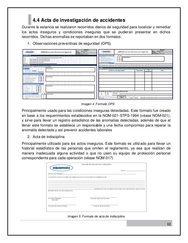 Seguridad, Higiene y Medio Ambiente