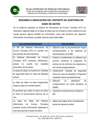 Reporte integradora