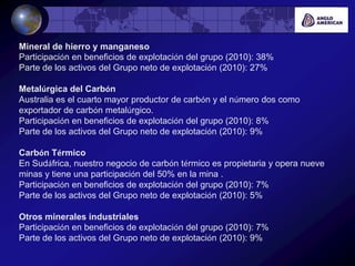 Mineral de hierro y manganeso