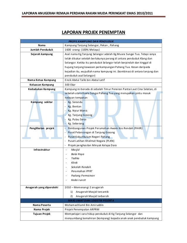 report program remaja perdana rakan muda