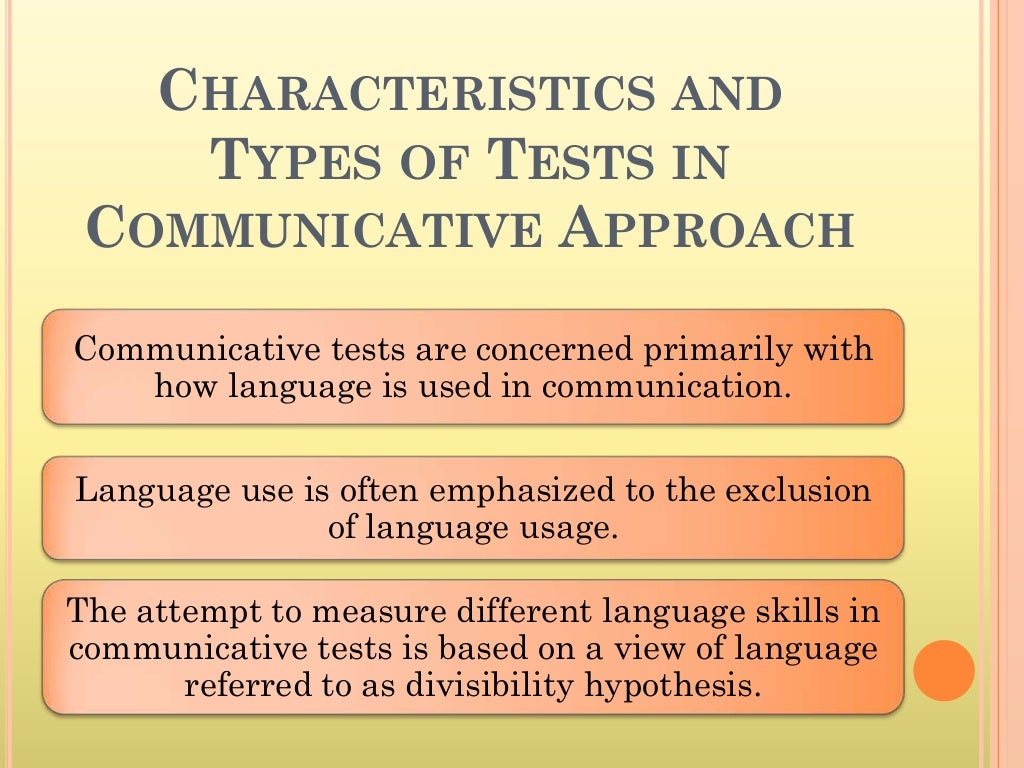 What is language testing picture