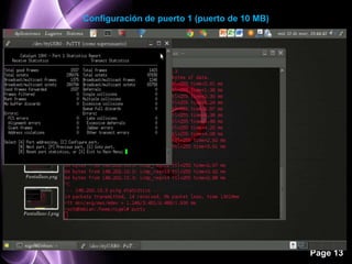 Configuración de puerto 1 (puerto de 10 MB)




                                              Page 13
 