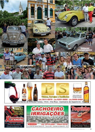 29www.reportercapixaba.com
Sucesso total
no primeiro encontro!
Recorde de público!
 