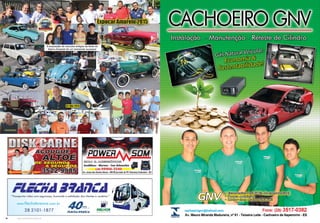 38 www.reportercapixaba.com 39www.reportercapixaba.com
A exposição de veículos antigos da festa do
Bairro Amarelo foi um tremendo sucesso!
 