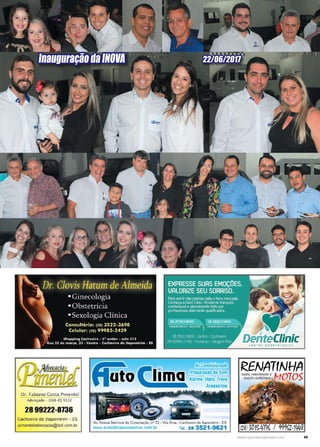 49www.reportercapixaba.com
22/06/2017InauguraçãodaINOVA
 