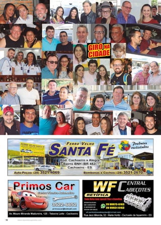 10 www.reportercapixaba.com
GIRO NA
CIDADE
 