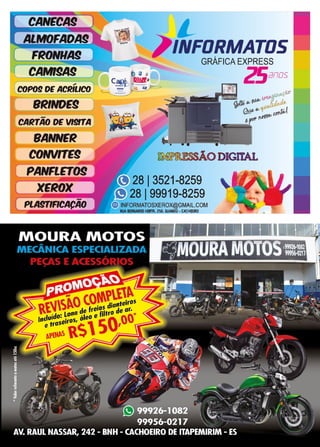 29
www.reportercapixaba.com
 