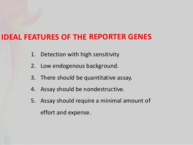 reporter genes