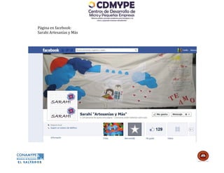 Página en facebook:
Sarahi Artesanías y Más
 