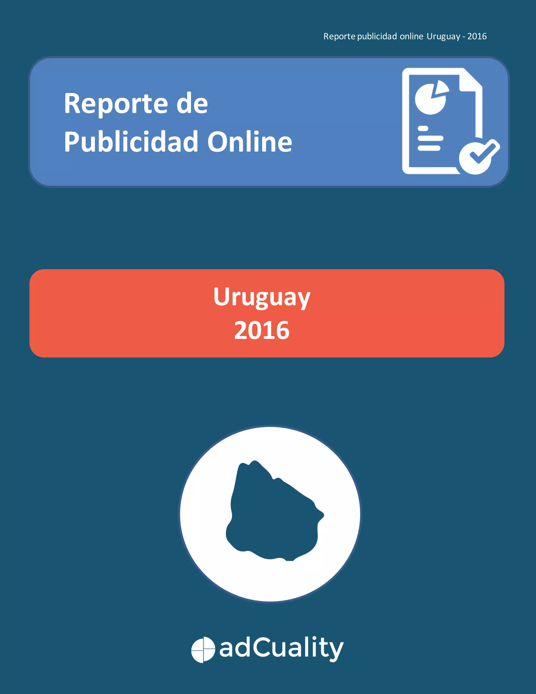 Informe de publicidad online Uruguay 2016 PDF