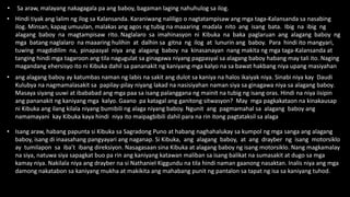 Ang Alaga; Isinulat ni Barbara kemenye | PPTX