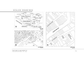 TAYLOR‟S UNIVERSITY SCHOOL OF ARCHITECTURE, BUILDING AND DESIGN SCALED DRAWINGS 133  