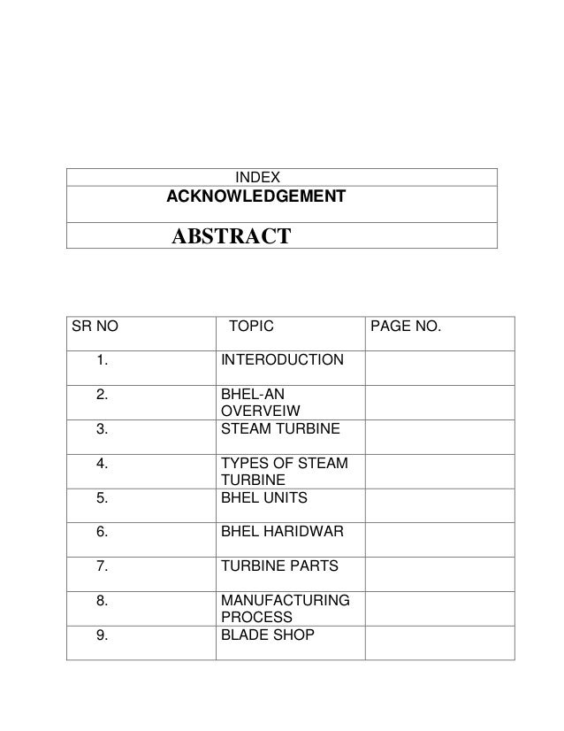bhel haridwar training report block 3 pdf