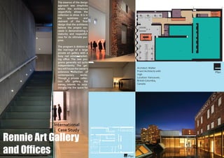 Comperative Analysis of Exhibition Space | PDF