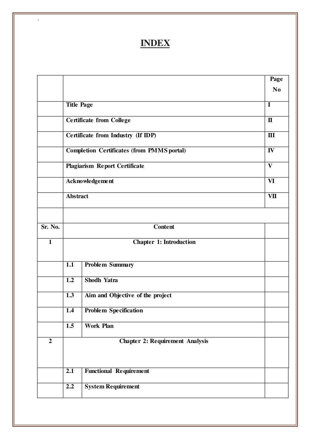 Food donation project report I