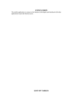 Sample Report Format