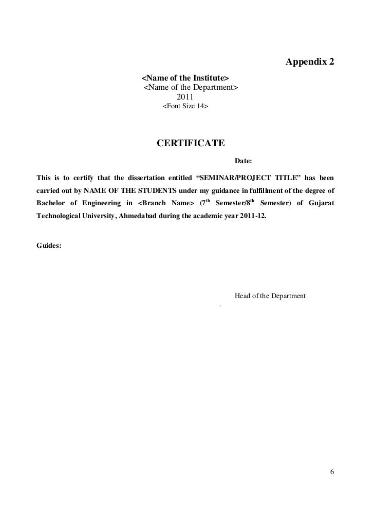 certificate font name