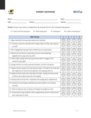 Mathdali Example MathDali Evaluation: A Report Prepared for the Knowledge Channel ...