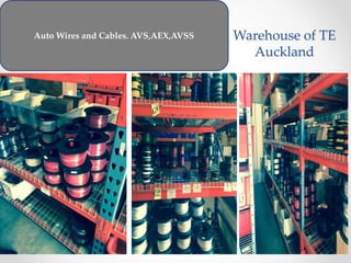 Warehouse of TE
Auckland
Auto Wires and Cables. AVS,AEX,AVSS
 
