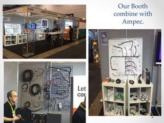 Our Booth
combine with
Ampec.
 