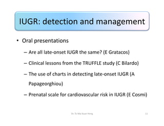 Truffle Study Algorithim Report from ISSUOG CONGRESS, SYDNEY, 2013 | PDF