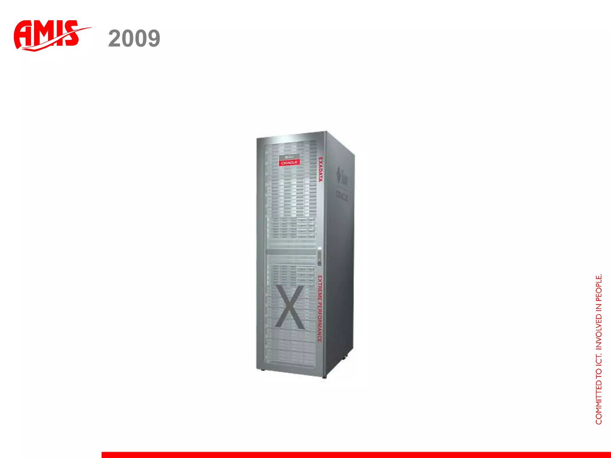 EXALOGIC: STATUS & ROADMAPCloud and Machine Management ExalogicControl Create, manage and monitor clouds, users, virtual machines, networksand storage volumes Deploy, un-deployscaleAssemblieswith:Cloud Management  APIOracle Virtual Assembly quickly create and configureentiremulti-tier applicationtopologiesFull EM Cloud Control integrationfor application-todisk management
