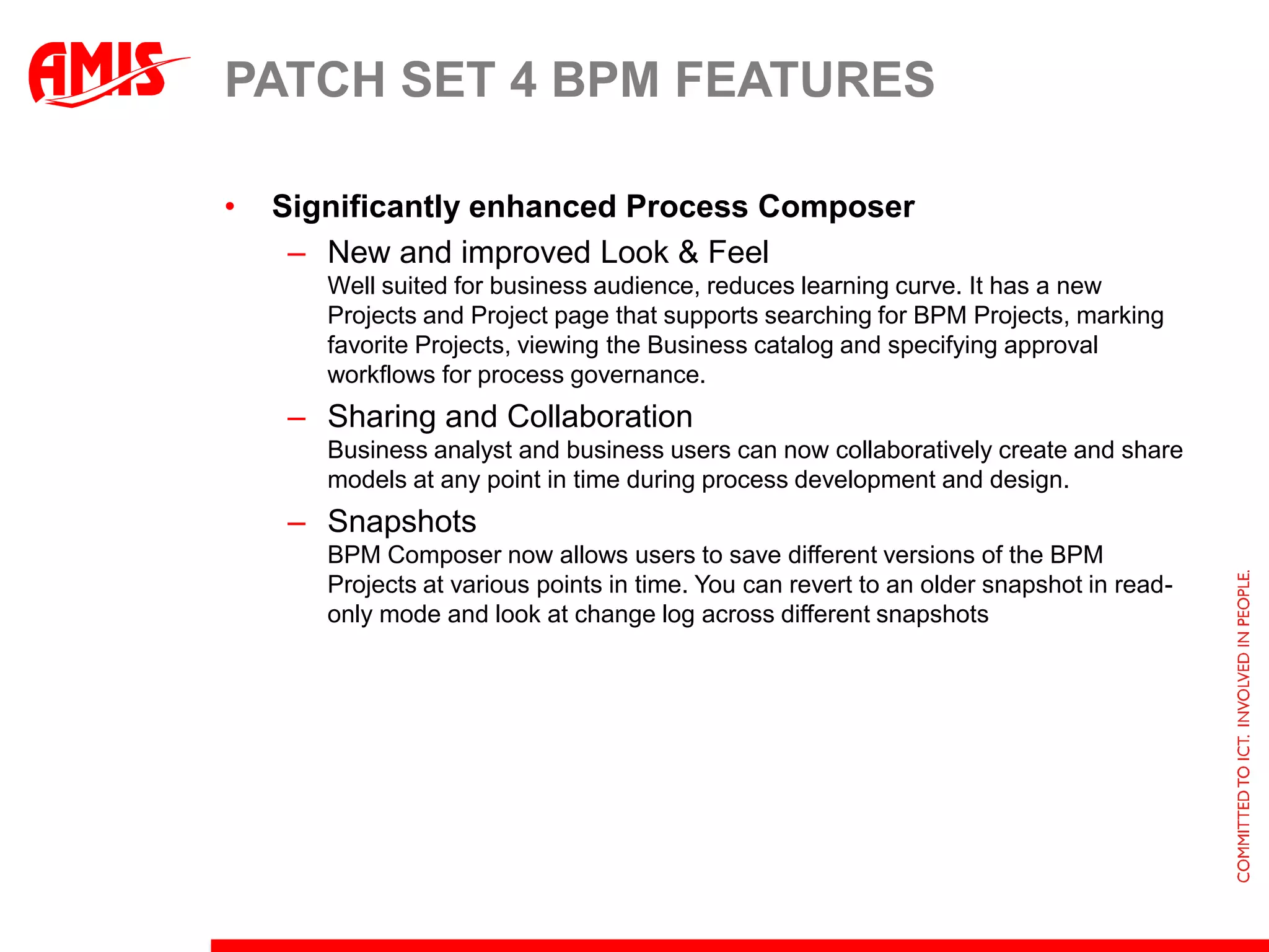 Oracle Service Bus (OSB) in 12COSB has many changes coming in 12C (not before that)Design time moved to JDeveloperRuntime (OSB Console) will be split up:Admin pages (monitoring) will be moved to Enterprise ManagerDT@RT (where you build services in the browser) will be moved to SOA ComposerCode appears to be ready, “just” waiting on 12C to be released