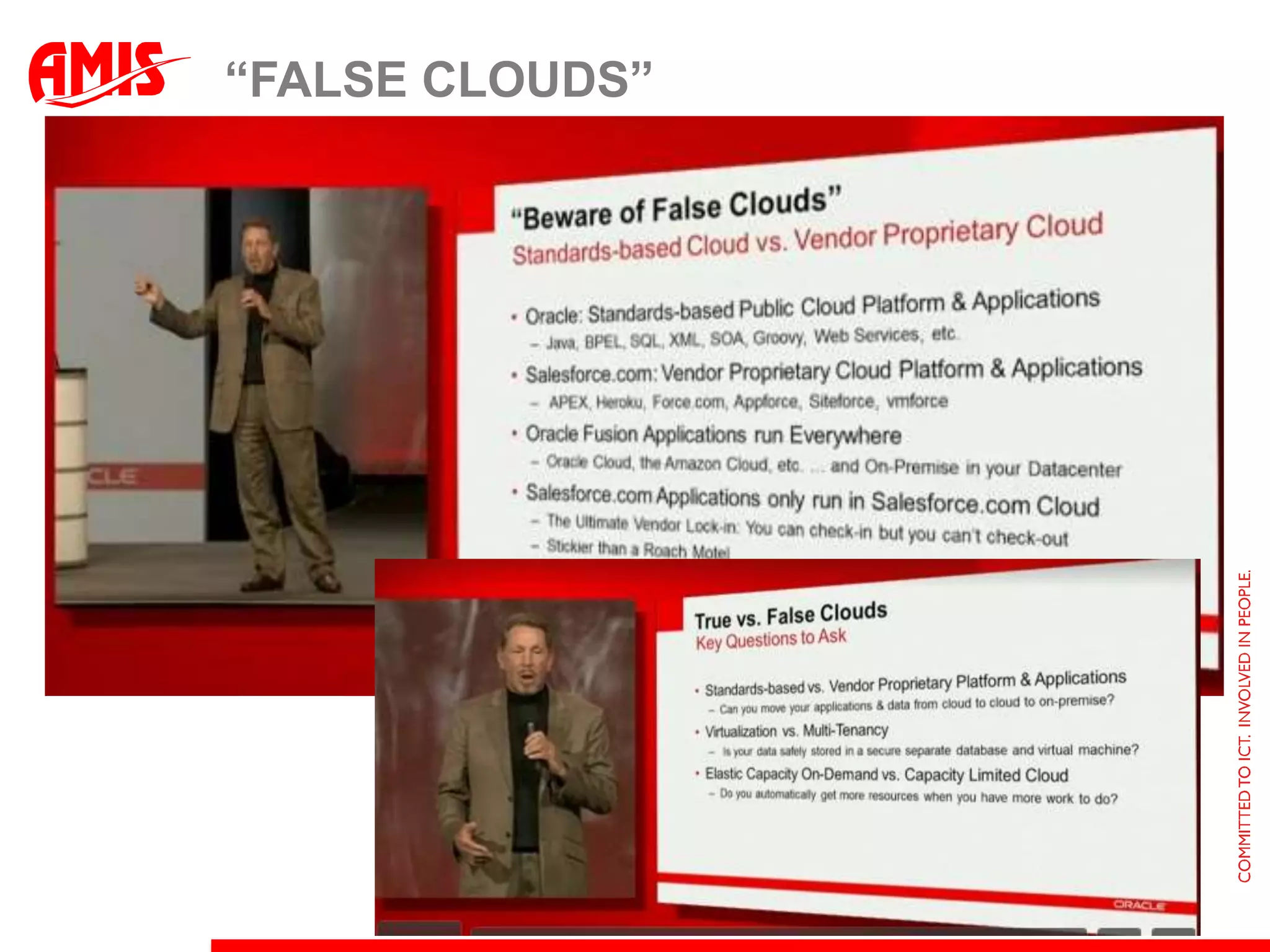 Additional cloud facilities: leading data streams