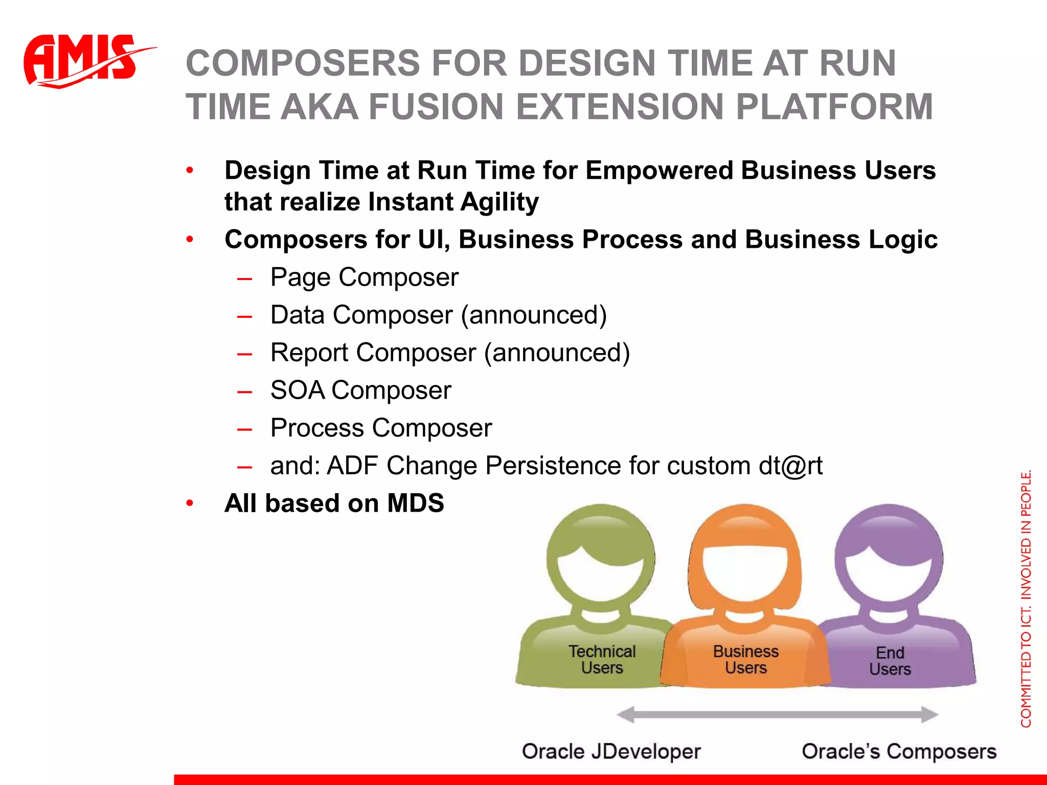 WebCenterComposing the right marketing message and finding the target audienceReorganization of product managementAcquisition of FatWireAnd now the integration as WebCenter SitesRestructuring of productImplementation of the Oracle Social NetworkIntegrating some components from Oracle Beehive