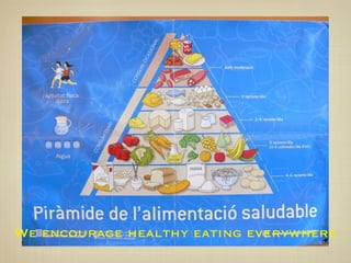 We encourage healthy eating everywhere