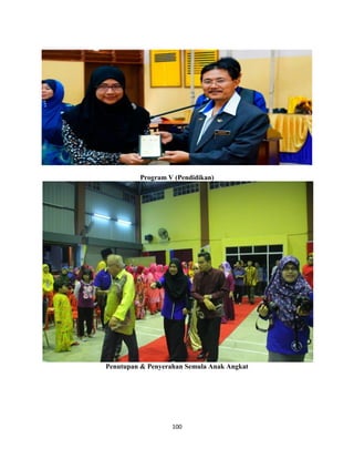 100
Program V (Pendidikan)
Penutupan & Penyerahan Semula Anak Angkat
 