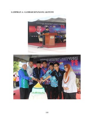 110
LAMPIRAN A : GAMBAR SEPANJANG AKTIVITI
 