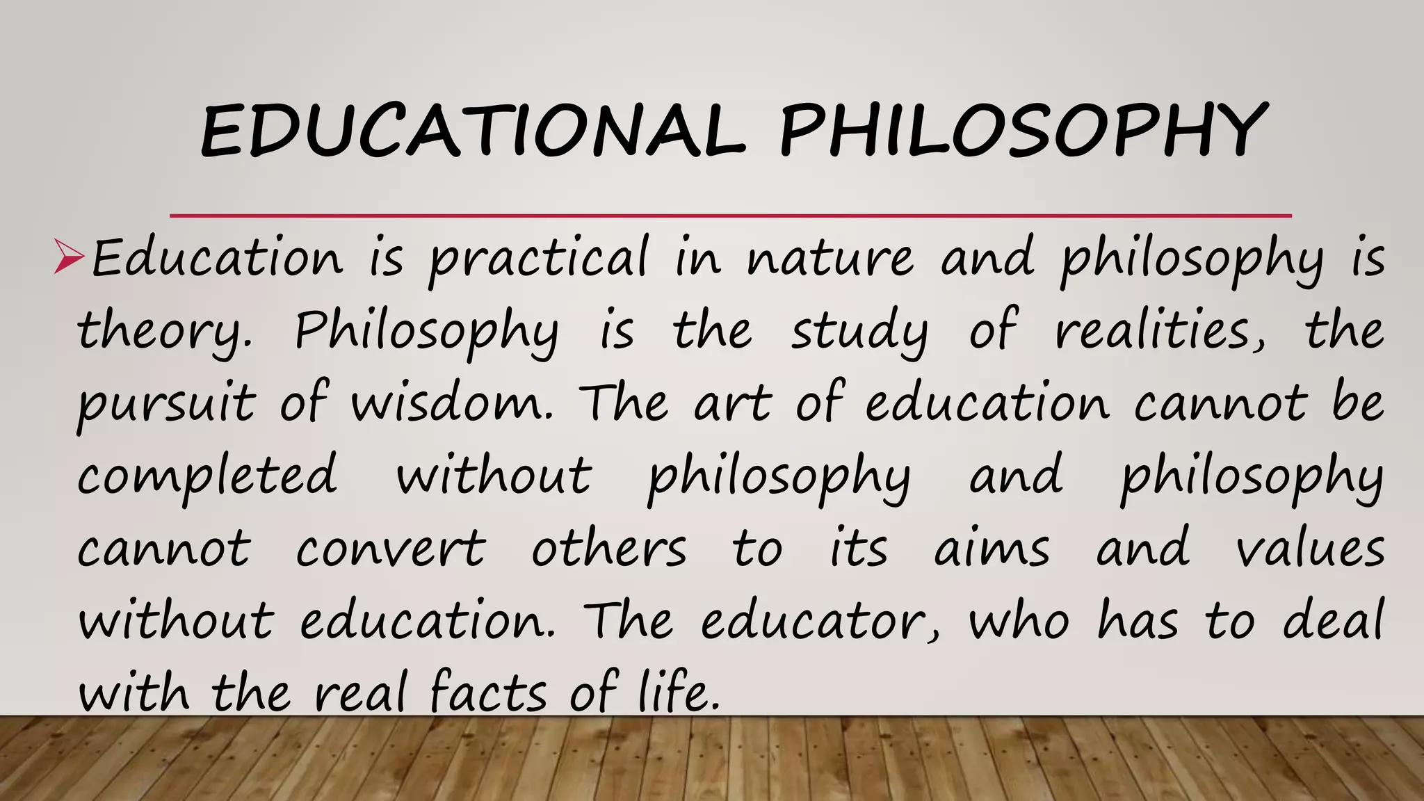 The school of thought PPT