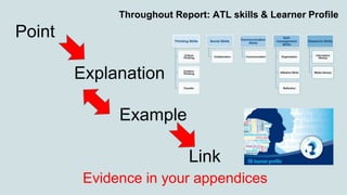 Personal Project Report guidance | PPTX