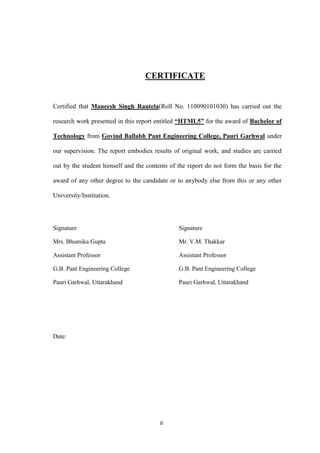 Report html5 | DOCX
