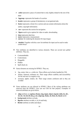 Report html5 | DOCX