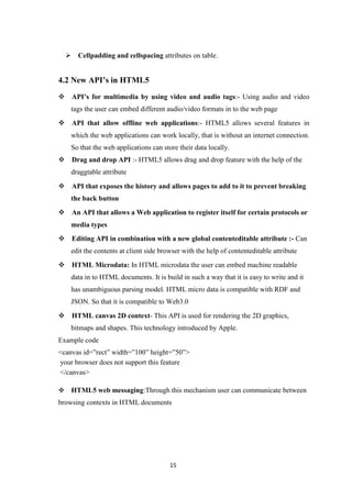 Report html5 | DOCX