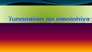 Report in araling panlipunan ( irish nicole )