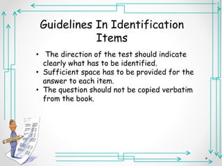 Constructing Objective Paper And Pencil Test | PPTX