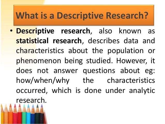 descriptive research design definition by authors 2021 pdf