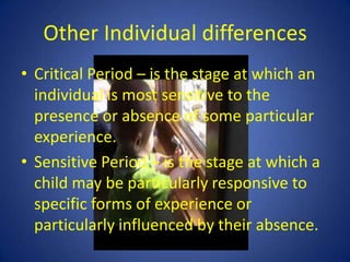 Report in child and adolescent development